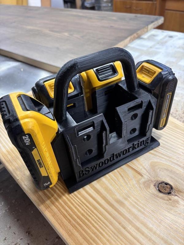 dewalt battery holder 6 pack