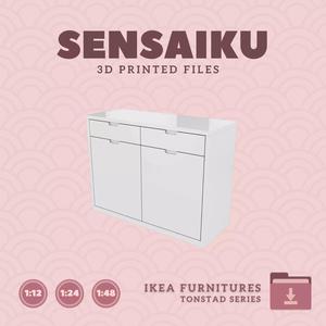 TONSTAD Sideboard for Miniature Dollhouse - IKEA - 3D Print