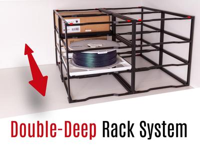 Double-Deep Rack System
