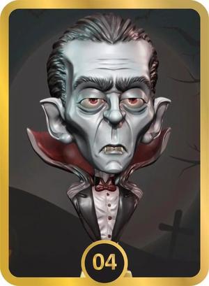 Vampire 3D Printing Creation