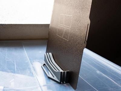 3D Printer Build Plate Holder / Drying four pieces