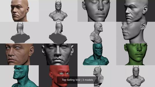 Top Selling Vol2 3D Model Collection