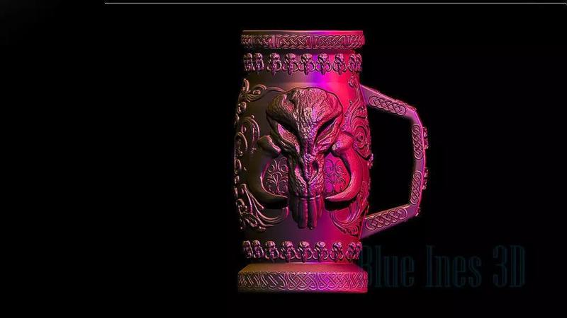 Mythosaur Mandalorian Can Holder cozy