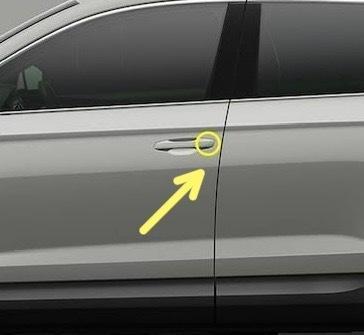 Volkswagen Golf 7 - Golf 7,5 handle cover