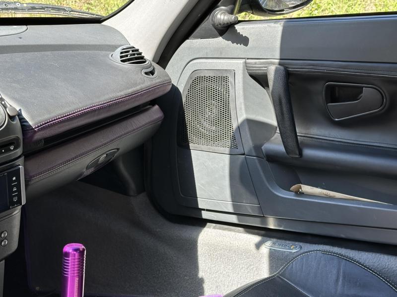 Smart Roadster – Speaker Grille Covers (Left + Right) | Flattened Honeycomb Design