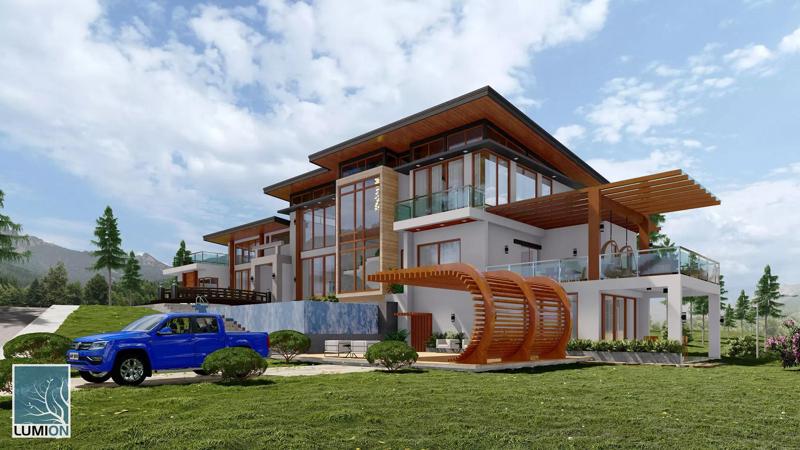 LUMION10 PRESET DAY SCENE AND AFTERNOON