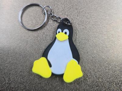 Tux - Linux - Keychain