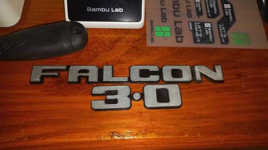 Ford Falcon 3.0 badge