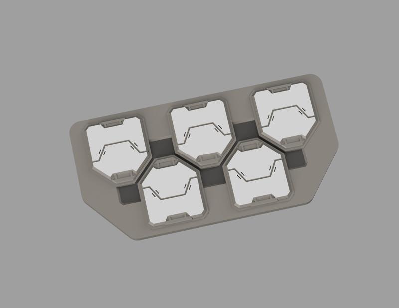 Addon: Archer Missile Pod for UNSC Starships (Halo Fleet Battles Redux)