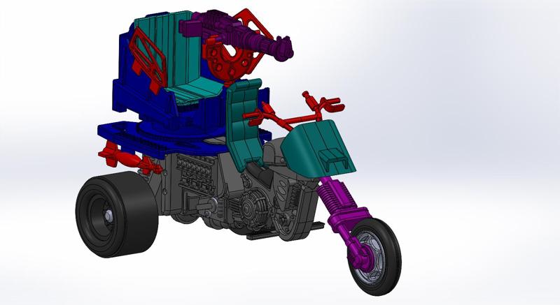 Classified Dreadnoks Tricycle