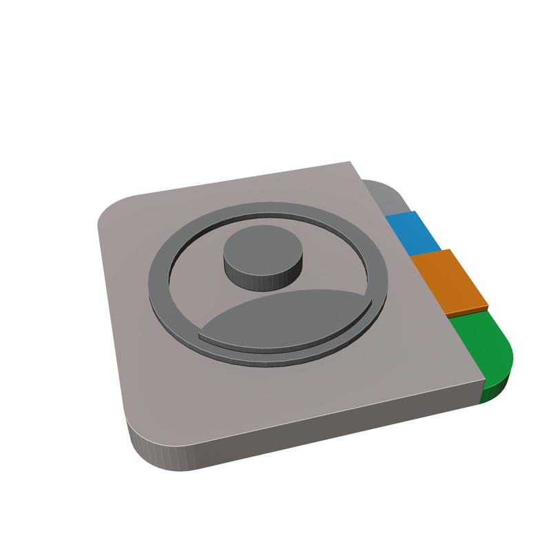 contacts icon symbol logo