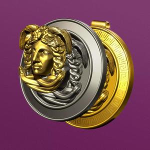 Medusa Head Pendant