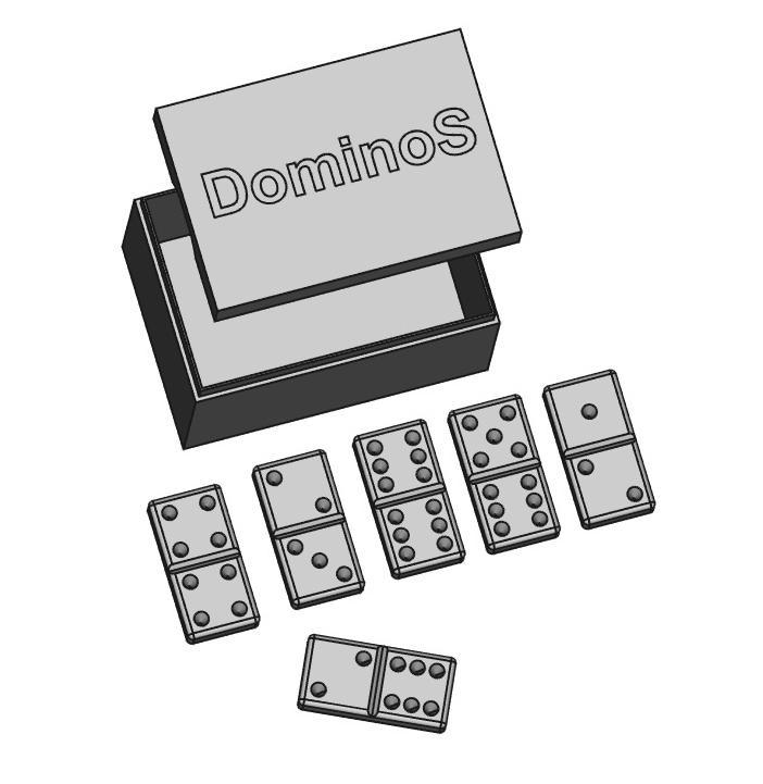 Mini domino game