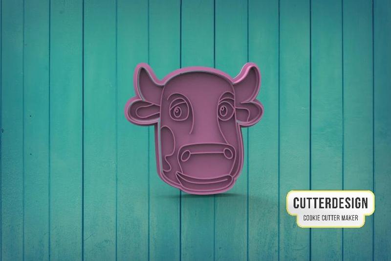 Lola Cow Zenon's Farm Cookie Cutter