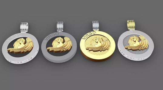 4 model of VIRGO pendant