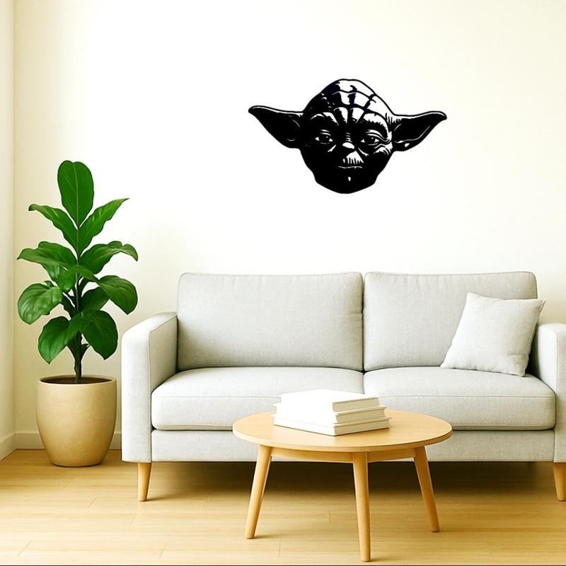 yoda wall decoration