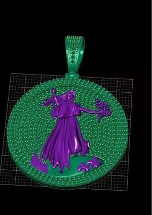 The Lady Liberty Diamond is a breathtaking 3D print model