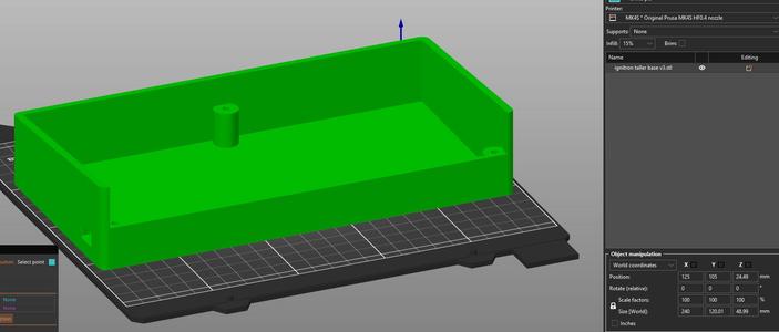 Positive Grid Spark Ignitron pedal enclosure taller base