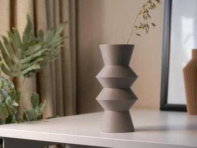 Geometric Vase SUKI - Japandi Collection