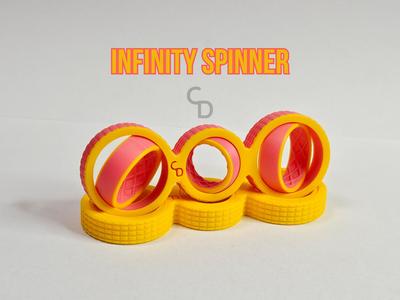 Infinity Tri Axis Ultimate Gyro Fidget Spinner