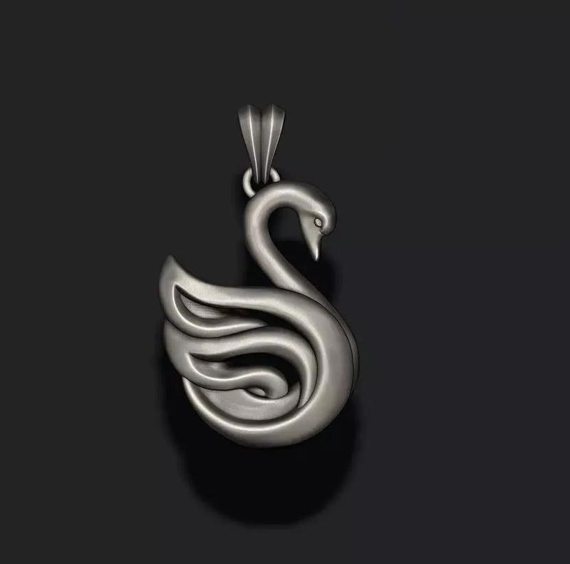Swan pendant