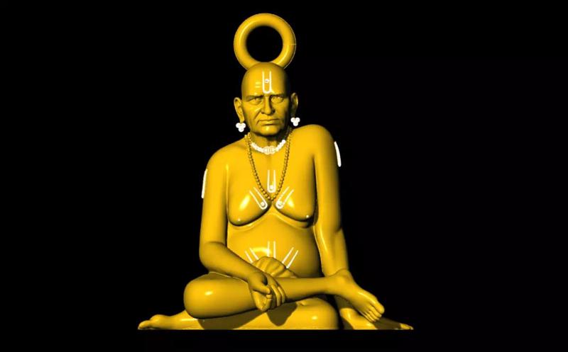 SWAMI SAMARTH 3D PENDANT