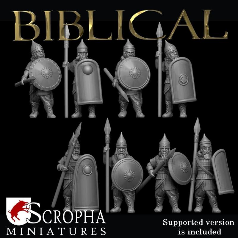 Assyrian heavy spearmen