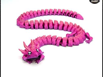 Dragon Axolotl V2 - Extra Long version 