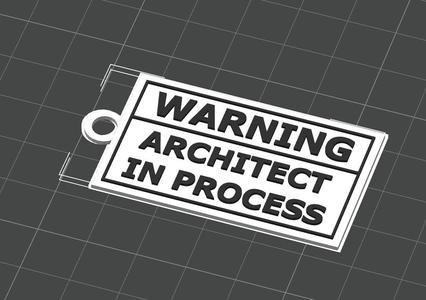 Keychain WARNING ARCHITECT IN PROCESS