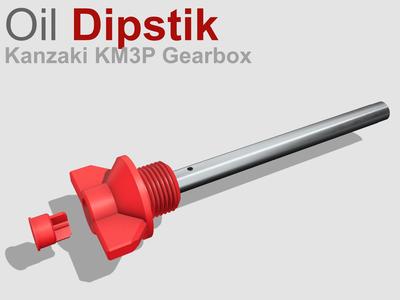 Oil Dipstick for Kanzaki KM3P Gearbox