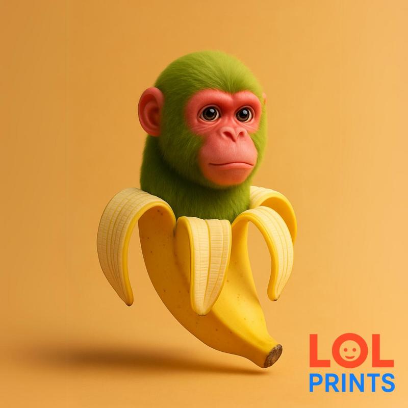 Chimpanzini Bananini - Chimpanzini with banana body Italian brainrot