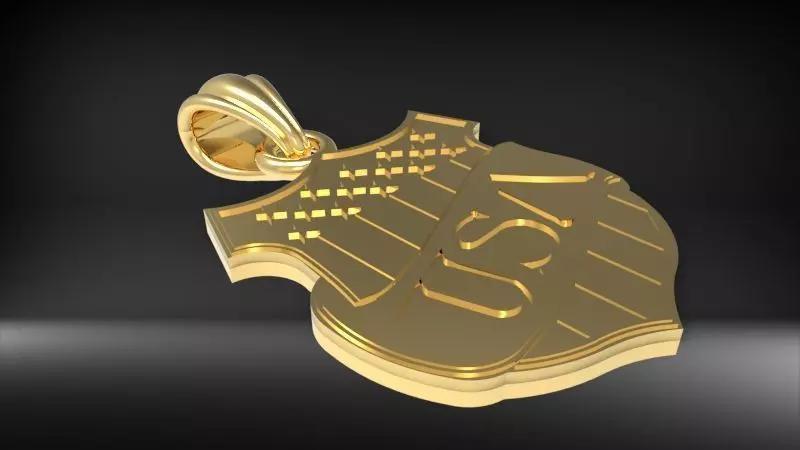 USA Trophy Pendant