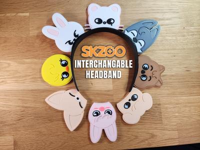SKZOO Interchangeable Headband - Stray Kids Kpop