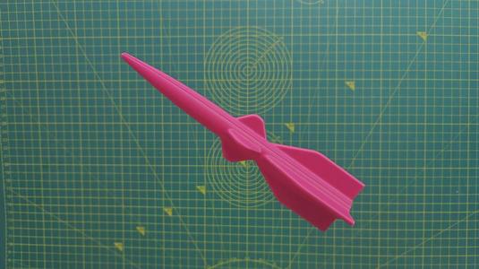 Toy Rocket (Ribbed Double Vase Mode)