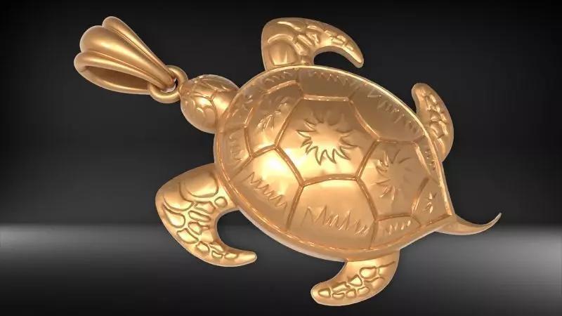 Turtle Pendant Necklace Charm Bracelet Jewelry