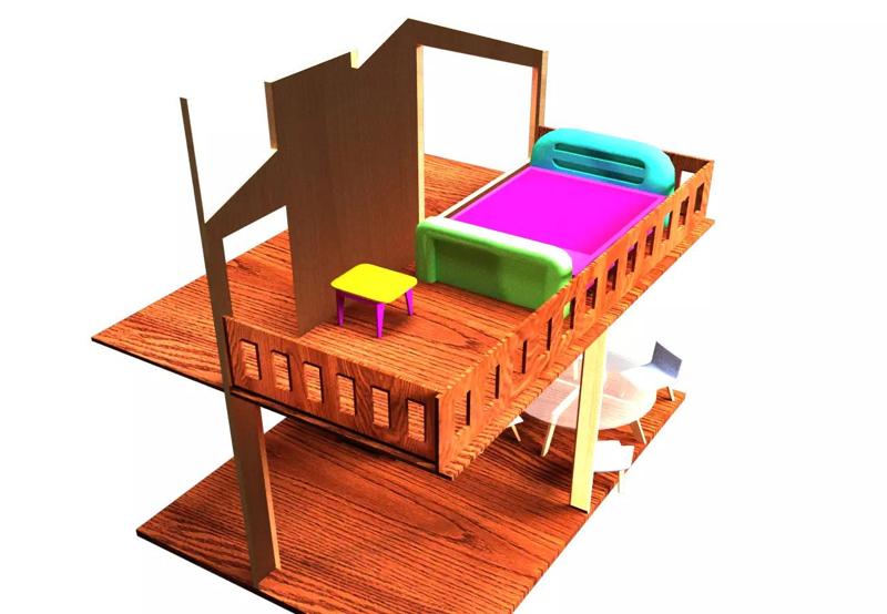 Toy house for children