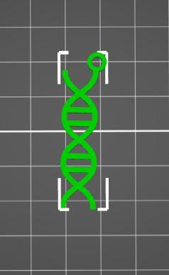 DNA, Deoxyribonucleic acid, HANGERS FOR NECKLACE, JEWELRY, EAR RINGS, KEY HANGERS, CHARM