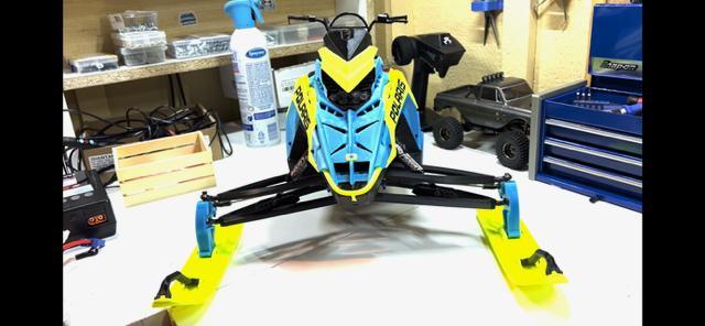 skeeride v2 super wide arms and skis