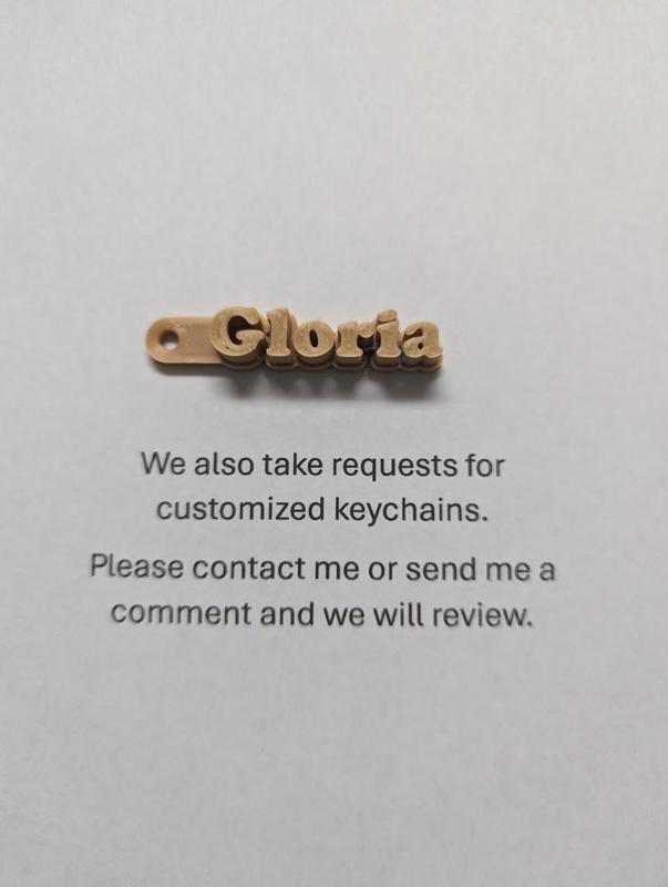 Gloria Keychain