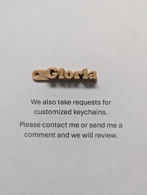 Gloria Keychain