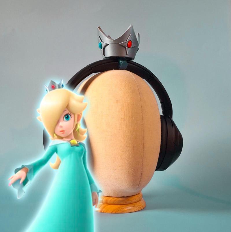 Rosalina crown for headphones  (super mario galaxy)