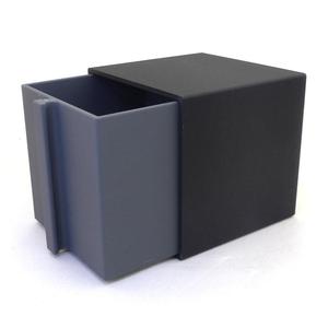 Modular Storage box with sliding drawer