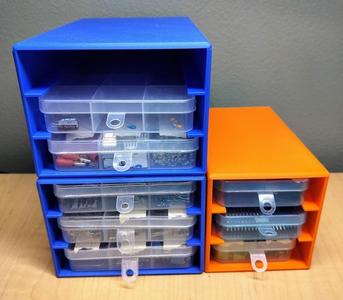 Shelves for Small-Parts Boxes/Containers