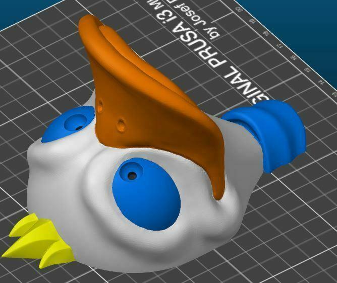 Duck Headphone Hanger (Multicolor)