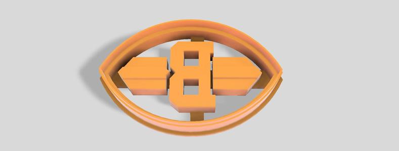 COOKIE CUTTER LOGO Cleveland browns NFL