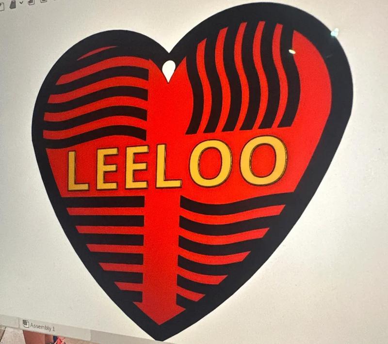 LeeLoo - 5th Element - nametag 3 colors no AMS