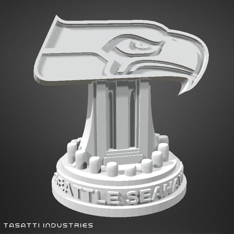 NFL Seattle Seahawks Logo Trophy