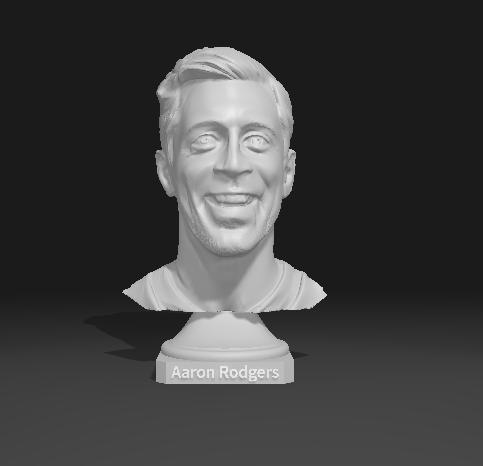 Aaron Rodgers - Premium Statue