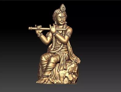 KRISHNA 3D STATUE