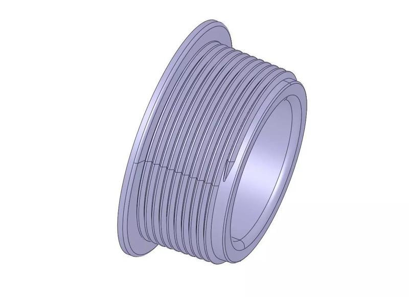 Filetto Maschio 2 pollici iso7